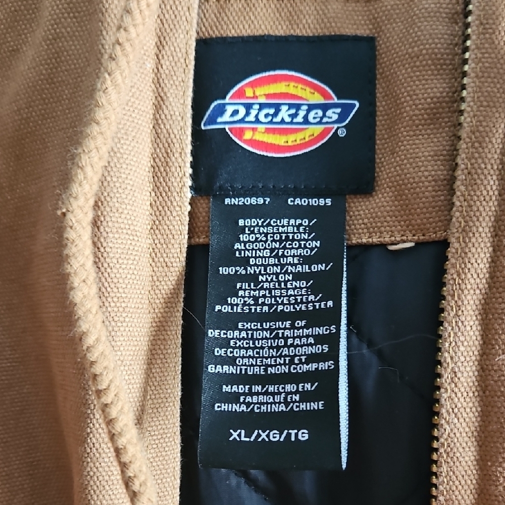Dickies Tan Hooded Jacket - Picture 2 of 4